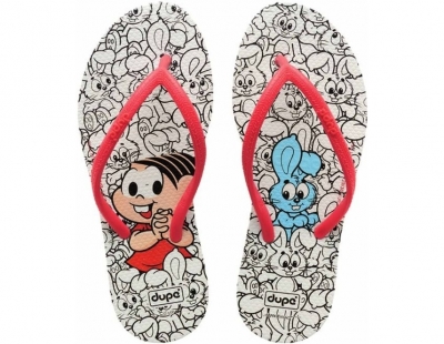 Dupe Chinelo Turma da Mónica Kids